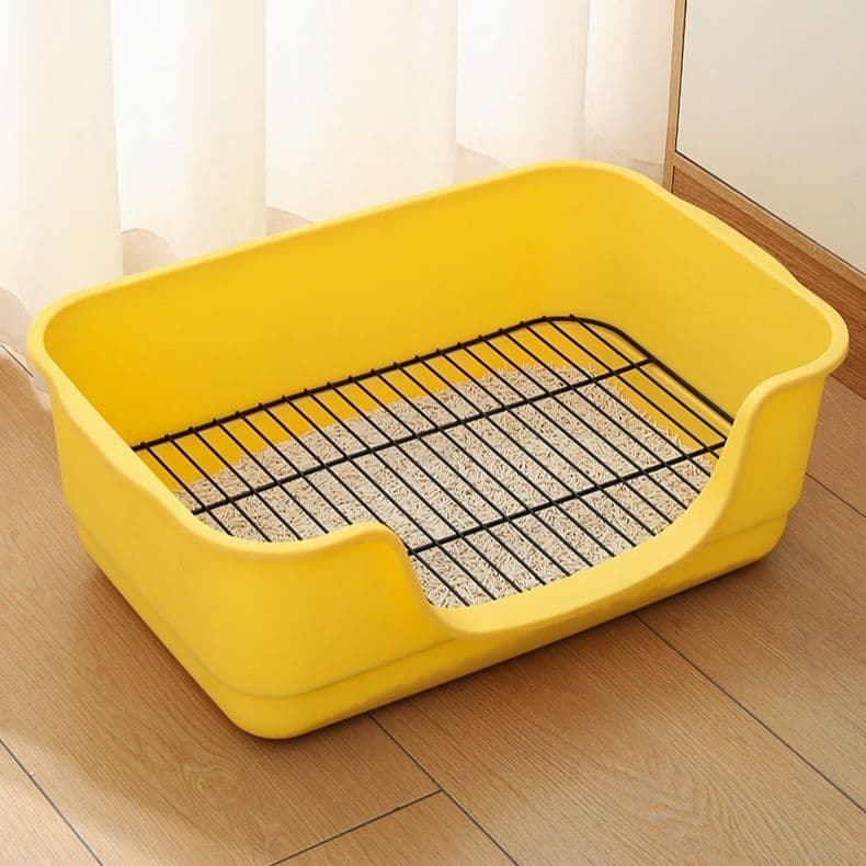 犬トイレ 高壁設計網付き犬トイレはみ出し防止トレー