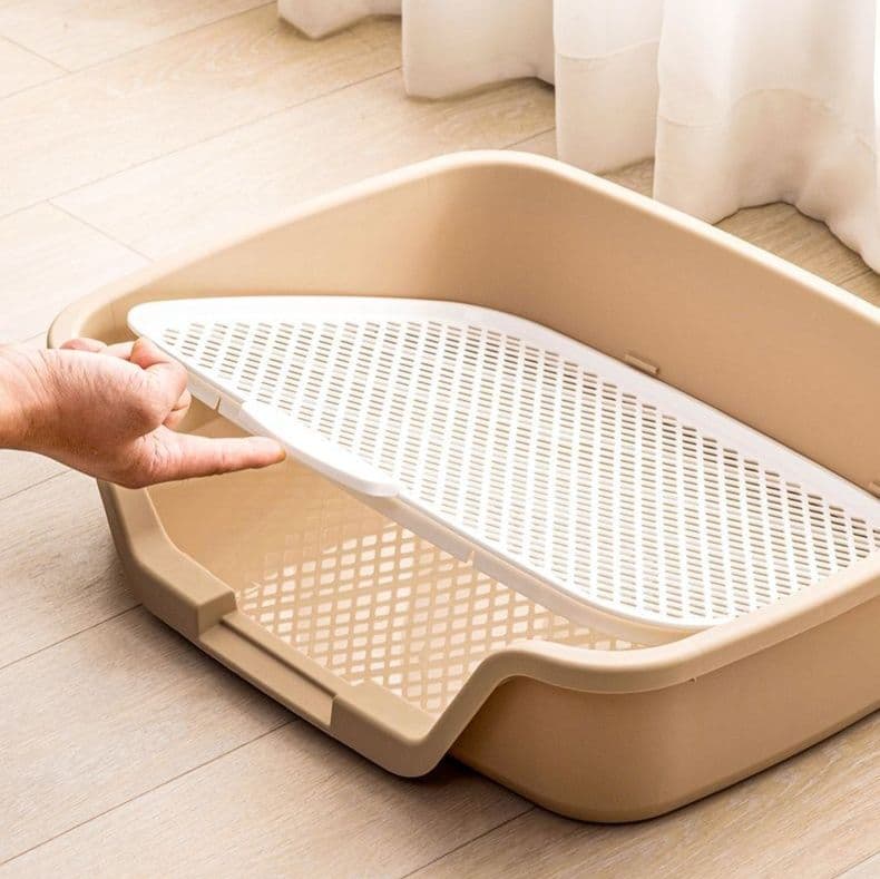 犬トイレ 格子すのこ犬用トイレトレー