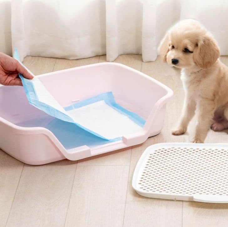犬トイレ 格子すのこ犬用トイレトレー
