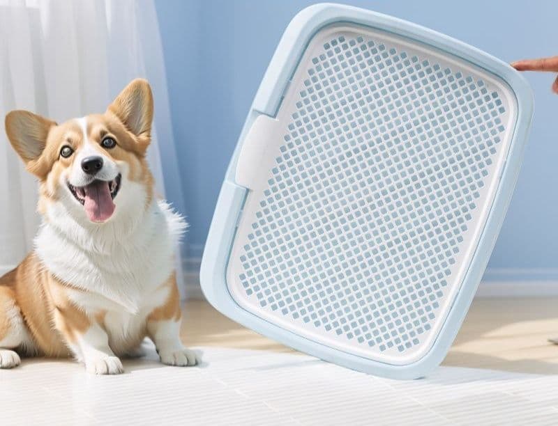 犬トイレ 格子すのこ犬用トイレトレー