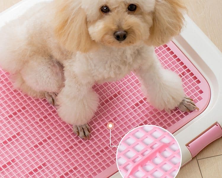 犬トイレ半開式犬用トイレトレー