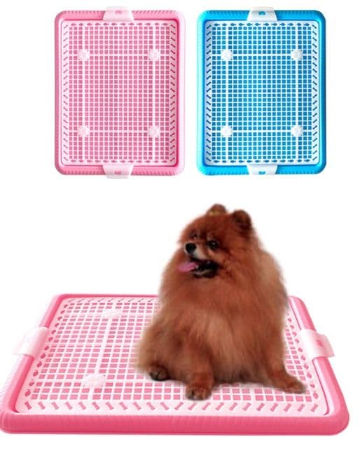 犬トイレ 小型犬用メッシュ平板トイレトレー