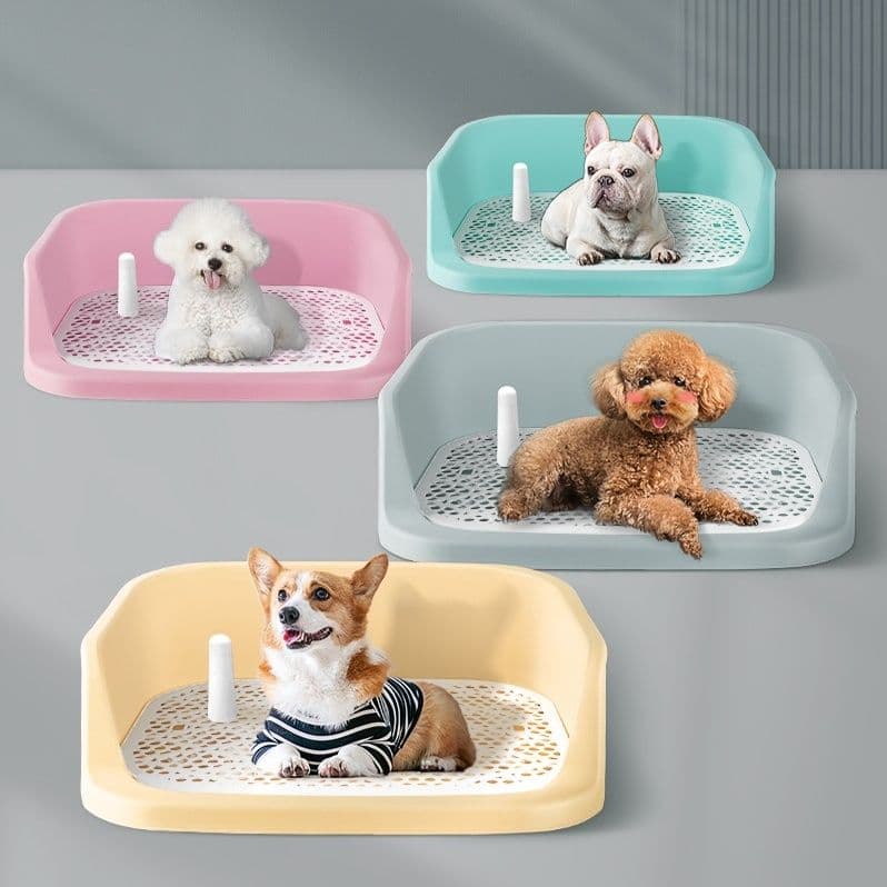 犬トイレ 壁付きメッシュトレー小型犬用トイレ